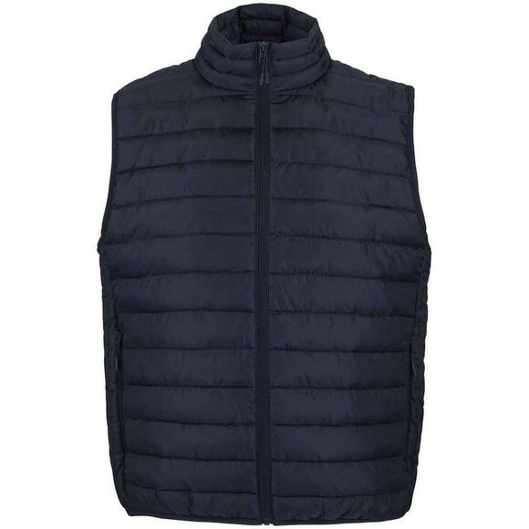 SOLS Mens Stream Body Warmer / French Navy - Picture 1 of 4